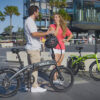 VALK Electric Folding Bike, 20" Foldable Lime Green ebike Shimano - Image 8