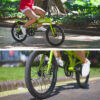 VALK Electric Folding Bike, 20" Foldable Lime Green ebike Shimano - Image 10