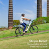 VALK Electric Hybrid Mid-Drive Medium Commuter White ebike 700c - Image 6