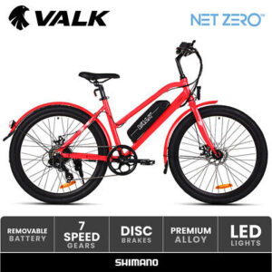 VALK Electric Step Through Bike Thru eBike Ladies Women's e-Bike