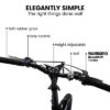 VALK Electric Folding Bike, 20" inch Foldable e-bike Shimano - Image 2