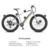 2022 Progear E-Blast 26*18" Fat Tyre E-Bike Electric Bike Slate Grey - Image 9