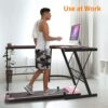 Electric Treadmill Walking Pad Exercise Machine Foldable Fitness Gym - Image 3