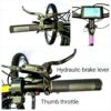 2000W 52V 15AH hydraulic Cut Off Brake Lever 27.5×2.1 Rim (Pink) - Image 6