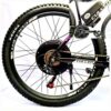 2000W 52V 15AH hydraulic Cut Off Brake Lever 27.5×2.1 Rim (Pink) - Image 8