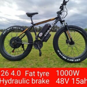 FAT TYRE ELECTRIC BIKE 26inch 4.0 1000W 48V 15AH EBIKE Hydraulic Brake