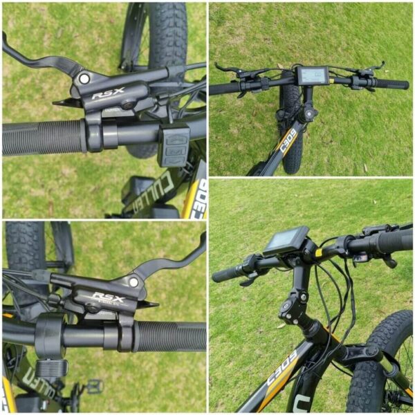 FAT TYRE ELECTRIC BIKE 26inch 4.0 1000W 48V 15AH EBIKE Hydraulic Brake - Image 7