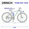 Powerful 1500W 48V 29" Electric Bike E-Bike E-MTB Bicycle, 60Km/h - Image 2