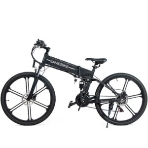 Sambike LO26 II 26" Mountain Folding eBike 500W 48V Full Suspension