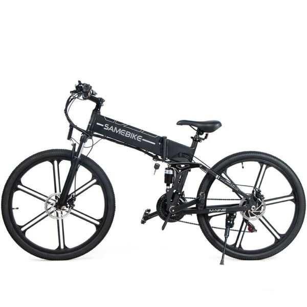 Sambike LO26 II 26" Mountain Folding eBike 500W 48V Full Suspension
