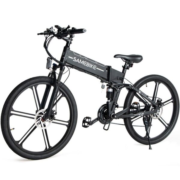 Sambike LO26 II 26" Mountain Folding eBike 500W 48V Full Suspension - Image 4