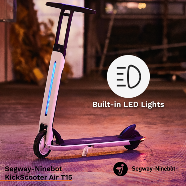 Segway Ninebot Kickscooter Air T15 Electric Scooter Smart Foldable - Image 5