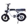 AKEZ 750W 48V R1ZCC Snow Bicycle 20" Electric Bike Battery White
