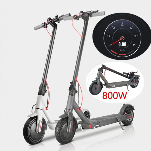 New Adults Scooter Foldable Electric Bikes Motor 800W 60km 40KM/H