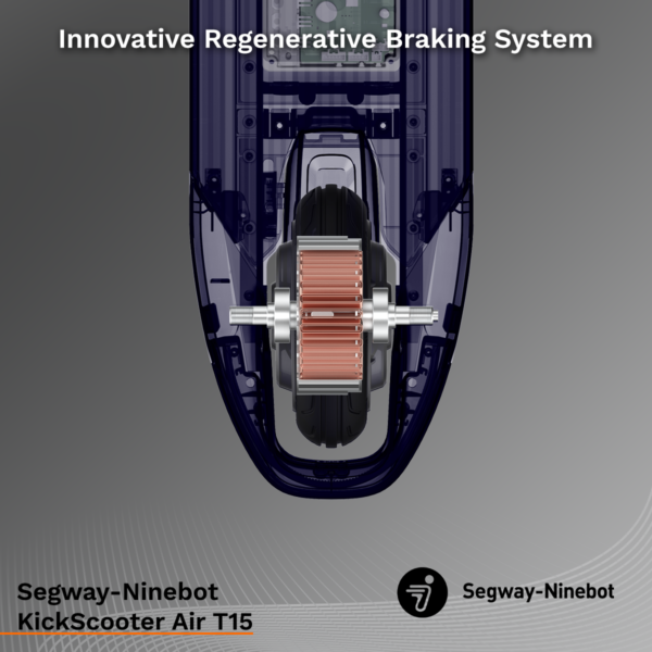 Segway Ninebot Kickscooter Air T15 Electric Scooter Smart Foldable - Image 10