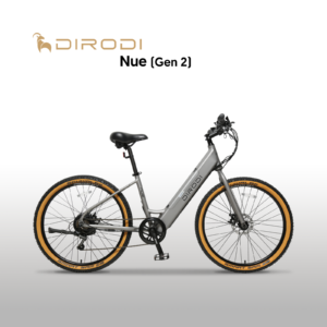 DIRODI NUE UNISEX ELECTRIC BIKE 70K RANGE TEKTRO BRAKE VELO SADDLE
