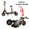 Kasa 2000W Electric Scooter 60V Foldable Motorised Bike 12" - Image 9