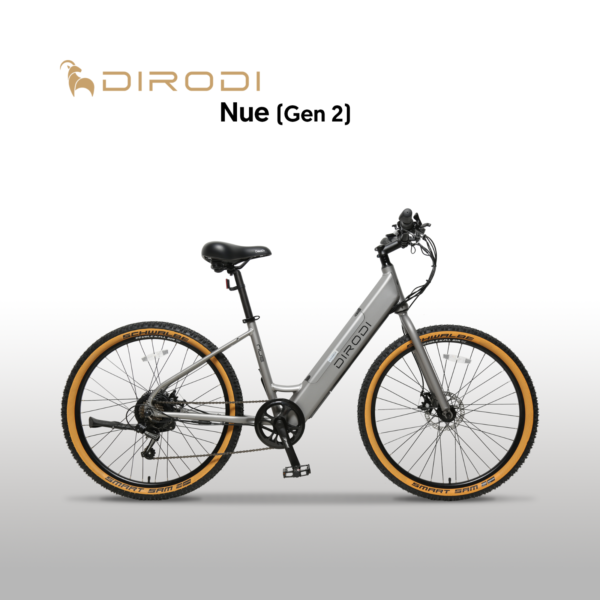 DIRODI NUE UNISEX ELECTRIC BIKE 70K RANGE TEKTRO BRAKE VELO SADDLE