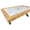 Pre-Made 8ft Kings Air Hockey Table, Acrylic Base, Messmate Timber - Image 4