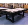 HURRICANE - 8FT AIR HOCKEY TABLE WITH PERSPEX TOP, STEEL FRAME