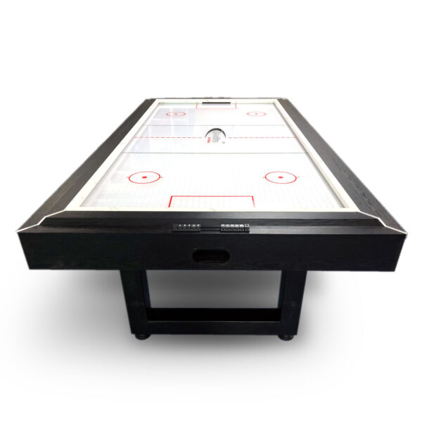 HURRICANE - 8FT AIR HOCKEY TABLE WITH PERSPEX TOP, STEEL FRAME