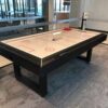 HURRICANE - 8FT AIR HOCKEY TABLE WITH PERSPEX TOP, STEEL FRAME