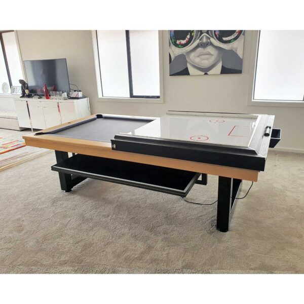 CYCLONE - 8FT 2PC PVC BASE AIR HOCKEY TABLE TOP - Image 3