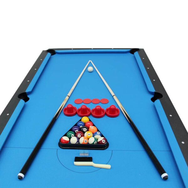 7 FOOT DUAL FUNCTION TABLE - BILLIARD / AIR HOCKEY - Image 4