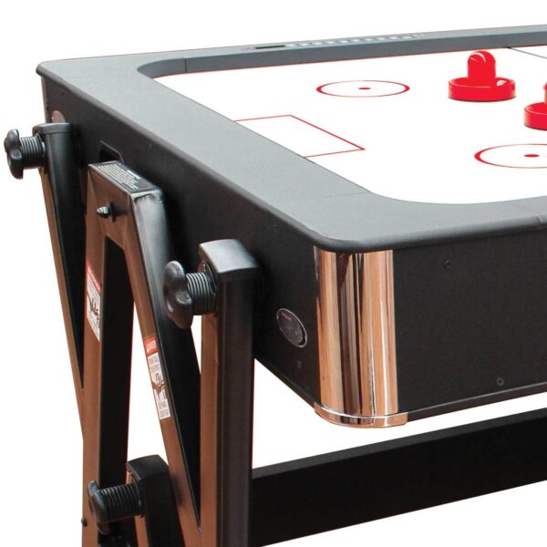 7 FOOT DUAL FUNCTION TABLE - BILLIARD / AIR HOCKEY - Image 7