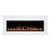 Concerto 1500W 60 Inch Electric Fireplace Insert with Eton White - Image 3