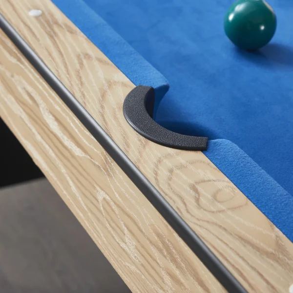 Lyle 6FT Pool Table- 3IN1 Foldable Oak - Image 6