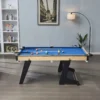 Lyle 6FT Pool Table- 3IN1 Foldable Oak - Image 8