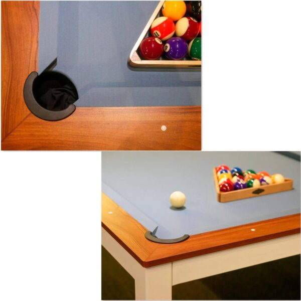 7FT Alexander Dining Pool Table With Bench | Limited Edition - Image 3