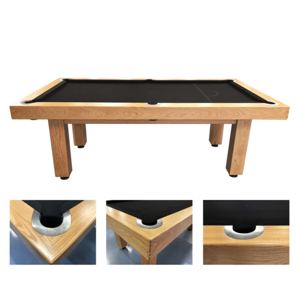 7 Foot Slate Regent Pool Billiards Table - Image 6