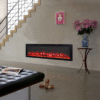 Capriccio 1500W 60" Recessed / Wall Mounted Electric Fireplace - Image 2