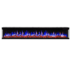 Fenton 1600W 3 Sided 100" Recessed/Wall Mounted Electric Fireplace - Image 8