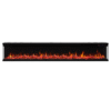 Fenton 1600W 3 Sided 100" Recessed/Wall Mounted Electric Fireplace - Image 7