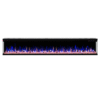 Fenton 1600W 3 Sided 100" Recessed/Wall Mounted Electric Fireplace - Image 6
