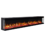 Fenton 1600W 3 Sided 100" Recessed/Wall Mounted Electric Fireplace - Image 3
