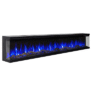 Fenton 1600W 3 Sided 100" Recessed/Wall Mounted Electric Fireplace - Image 2