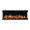 Fenton 1600W 3 Sided 50 Inch Recessed / Wall Mounted Fireplace - Image 9