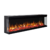 Fenton 1600W 3 Sided 60" Recessed/Wall Mounted Electric Fireplace - Image 3