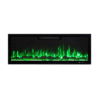 Lumina 1500W 50 inch Recessed / Wall Mounted Electric Fireplace - Image 9