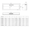 Lumina 1500W 50 inch Recessed / Wall Mounted Electric Fireplace - Image 7