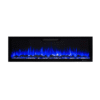 Lumina 1500W 60 inch Recessed / Wall Mounted Electric Fireplace - Image 10