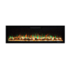 Lumina 1500W 60 inch Recessed / Wall Mounted Electric Fireplace - Image 9