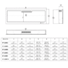 Lumina 1500W 60 inch Recessed / Wall Mounted Electric Fireplace - Image 7