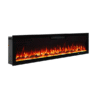 Lumina 1500W 60 inch Recessed / Wall Mounted Electric Fireplace - Image 4