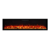 Lumina 1500W 72 inch Recessed / Wall Mounted Electric Fireplace - Image 10