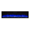 Lumina 1500W 72 inch Recessed / Wall Mounted Electric Fireplace - Image 9